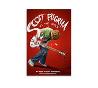 Scott Pilgrim Vs Creative Waterproof Decorative Paintings Free of Framing Directly Pasted with Moisture-proof And Anti Fouling Materials Living Room Bedroom Hanging Paintings Artistic Sense Home Gifts