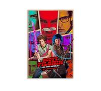 Scott Pilgrim Vs. The World Movie Poster Poster Decorative Painting Canvas Wall Posters And Art Picture Print Modern Family Bedroom Decor Posters 12x18inch(30x45cm)