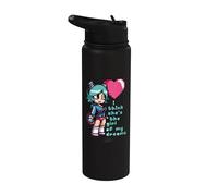 Scott Pilgrim Vs. The World Ramona Flowers Stainless Steel Insulated Water Bottle