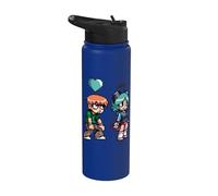 Scott Pilgrim Vs. The World Scott Hearts Ramona Stainless Steel Insulated Water Bottle