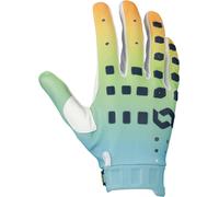 Scott Podium Pro Blue/Orange Motocross Gloves, blue/orange, size S