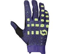 Scott Podium Pro Purple/Green Motocross Gloves, green-purple, size L for Men