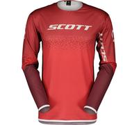 Scott Podium Pro Red/Grey Motocross Jersey, grey-red, size XL for Men