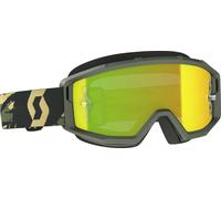 Scott Primal camo kaki Motocross Goggles, yellow, One size