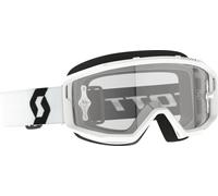 Scott Primal Clear Motocross Goggles, white for Men