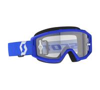 Scott Primal Goggle (Blue / White) Clear Works Lens MX Motocross Off-Road
