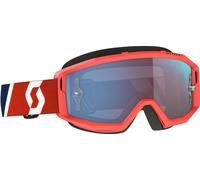 Scott Primal red/blue Motocross Goggles, red/blue, One size