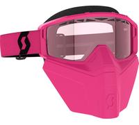 Scott Primal Safari Facemask Snow Goggles, pink/black, One size