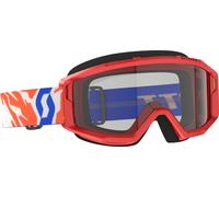 Scott Primal Youth Motocross Goggles, red, One size
