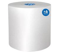 Scott® Pro Hard Roll Paper Towels (43959) for Scott® Pro Dispenser (Blue Core Only), Absorbency Pockets, White, 900’/Roll, 6 White Rolls/Case, 5,400'/Case