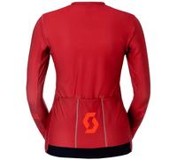 Scott Pro Mid Long Sleeve Jersey S Turbo Red / Toasted Red
