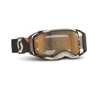 Scott Prospect 2.0 AMP MX Goggles / Gold Chrome Works Deep Brown/Beige Deep Brown,Beige