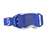 Scott Prospect 2.0 Chrome Moto Motorcycle Motorbike MX Goggles Blue / White
