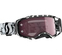 Scott Prospect Amplifier black/white Motocross Goggles, pink for Men