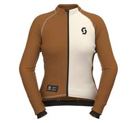 Scott Rc Pro Warm Remix Long Sleeve Jersey XL Bread Brown / Cotton White
