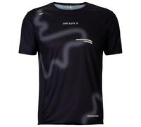 Scott - Lightweight, breathable running T-shirt - RC Run SS Tee M Black Spray Grey for Men - Size M Grey M