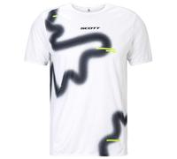 Scott - Lightweight, breathable running T-shirt - RC Run SS Tee M White Black for Men in Recycled Polyester - Size M Black M