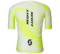 Scott Rc Ultd Aero Short Sleeve Jersey L Safety Yellow / White