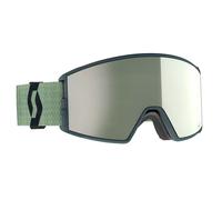 Scott React AMP Pro Goggle - Sample: Green/Black Colour: Green/Black