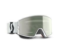 Scott React AMP PRO Snowmobile Goggles / Chrome White/Black White,Black