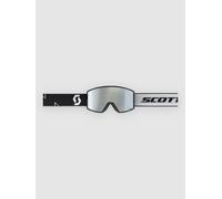 Scott React Black/White Goggle amp white chrome s2 Uni