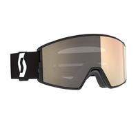 Scott React Light Sensitive Ski Goggles Black Light Sensitive Bronze Chrome/CAT2-3 Men,Women