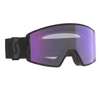 Scott - React Mineral Black Light Sensitive Blue Chrome + Amp Pro Green - Goggles