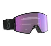 Scott - React Mineral Black Light Sensitive Blue Chrome + Amp Pro Green - Goggles