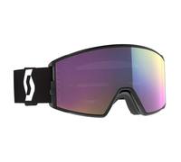 Scott React Ski Goggles Black Enhancer Teal Chrome/CAT2 Men,Women