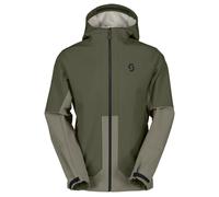 Scott SCO Jacket M's Explorair Softshell dust grey/douglas green/S (grey/douglas green)
