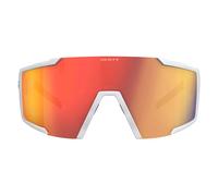 Scott Shield Compact Sunglasses Red Chrome/CAT3 White Matt
