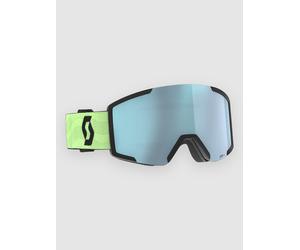 Scott Shield Glow Green Goggle amp ice chrome s2 Uni
