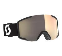 Scott Shield Light Sensitive Ski Goggles Black Light Sensitive Bronze Chrome/CAT2-4