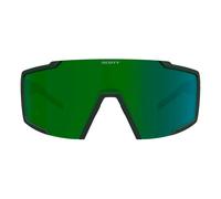 Scott Shield Sunglasses Green Amplifier White Chrome/CAT2 Amplifier White Chrome/CAT2 Kaki Green