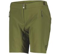 SCOTT Shorts W's Endurance Ls/fit W/pad - Women - Green - size XS- model 2024 XS