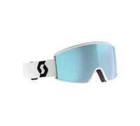 Scott - Ski goggles - Ambit Compact Mineral White/Black AMP Ice Chrome S2 in Silicone White one size