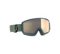 Scott - Ski goggles - Factor Pro Ls Soft Green / Black / Light Sensitive Bronze Chrome Green