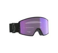 Scott - Ski goggles - React LS Mineral Black AMP LS Blue Chrome S2-4 Black one size