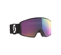 Scott React Goggle Mineral Black/White/Enhancer Teal Chrome Ski Goggles