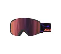 Scott - Ski goggles - Shield Black/Purple AMP Red Chrome S3 Black one size