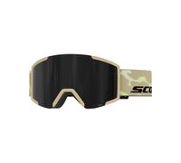 Scott - Ski goggles - Shield Mojave Beige AMP Black Chrome S3 Beige one size