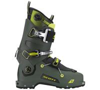 Scott - Ski Touring Boots - Freeguide Carbon Military Green/Yellow - Size 26 Green 26