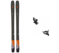 Scott Explorair 95 Touring Skis Green 163