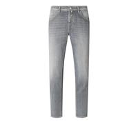 Scott Slim Carrot 5-Pocket Jeans - male - Jacob Cohën - Slim Fit Jeans - Gray - W36 - Jeans W36