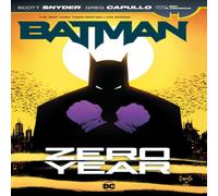 Scott Snyder Batman: Zero Year Paperback Book Scott Snyder Multicolor