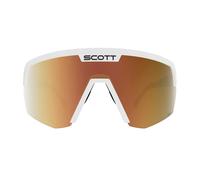 Scott Sport Shield Light Sensitive Photochromic Sunglasses Amplifier Light Sensitive Gold Chrome/CAT1-3 White Matt