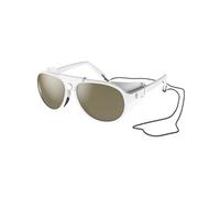 Scott - Sunglasses - Cervina White Brown in Leather White one size