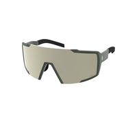 Scott Shield Sunglasses Green Amplifier White Chrome/CAT2