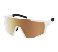 Scott Shield Light Sensitive Photochromic Sunglasses Clear Amplifier Light Sensitive Gold Chrome/CAT1-3