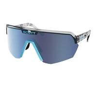 Scott Sport Shield Sunglasses Clear Amplifier Beryl Blue Chrome/CAT3